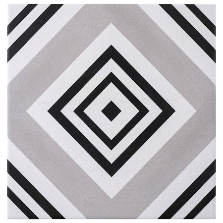 Andova Tiles Bliss 8 in. x 8 in. Porcelain Spanish / Moroccan Wall and Floor Tile SAM-ANDBLI294